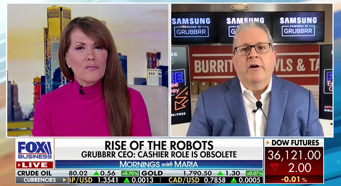 GRUBBRR CEO Sam Zietz Featured On Fox Business Morning to Discuss The Great Resignation
