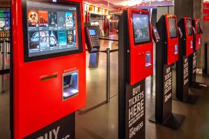 Kiosk at a theatre