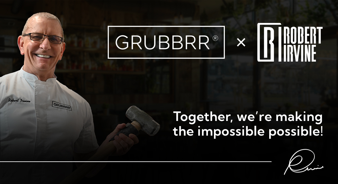 GRUBBRR X Robert Irvine