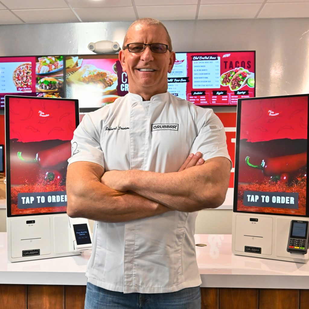 Robert Irvine Headshot In Restaurant Of The Future