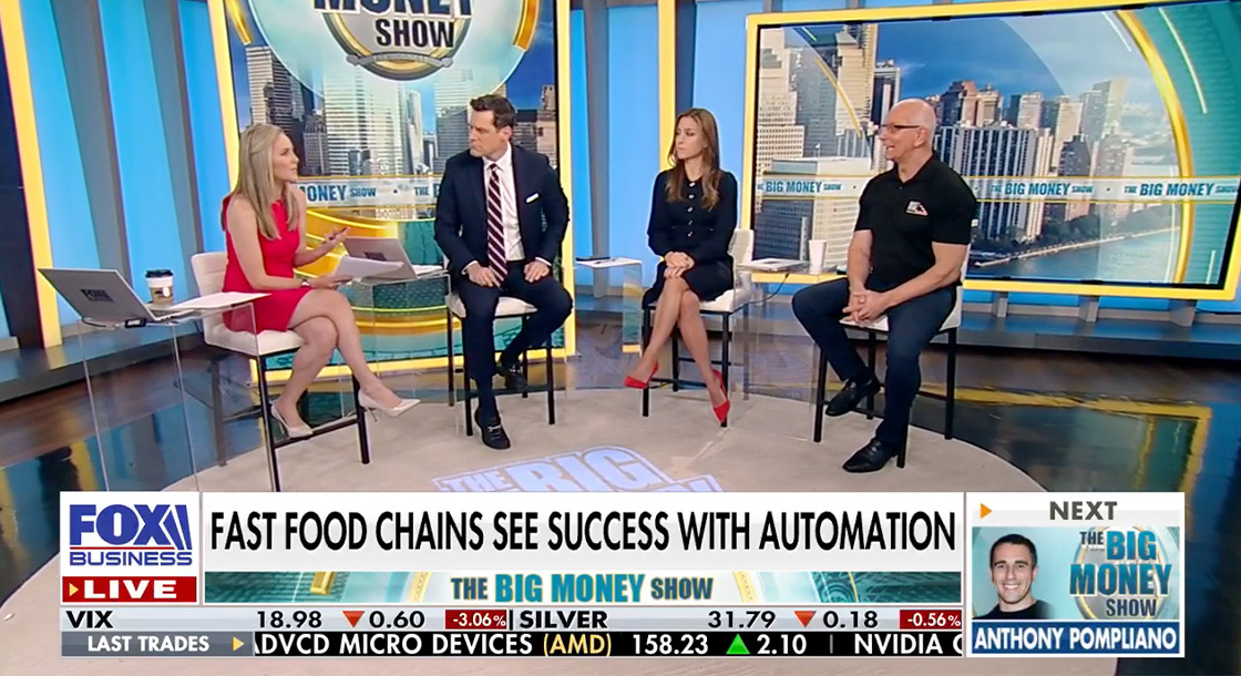 Robert Irvine Talks Automation In The Food Industry On The Big Money Show