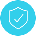 Icon for "Anti-Microbial & Shatter Resistant Screen"