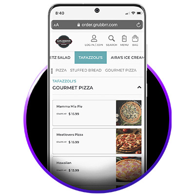 GRUBBRR Mobile Ordering