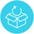 Icon for "Self-Service, Right out of the Box"