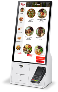 GRUBBRR Kiosk showing Pico Burrito Menu